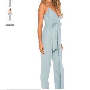 Mara Hoffman Cross Front Jumpsuit